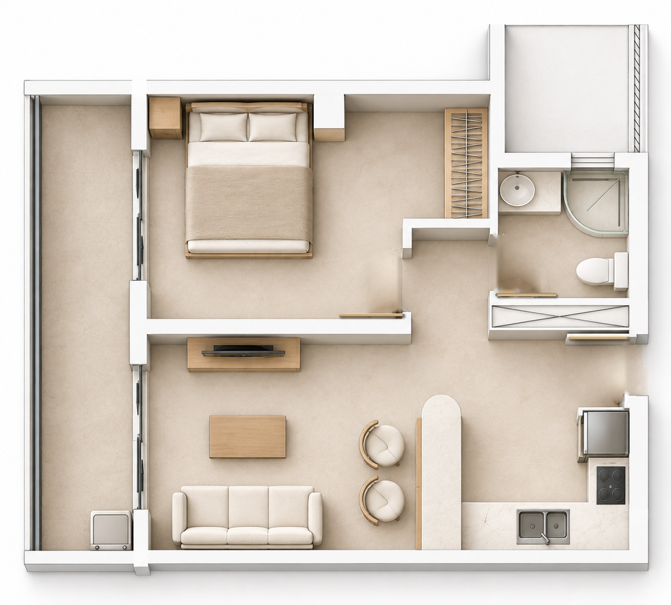 Chelsea Manor A5 · 1BR