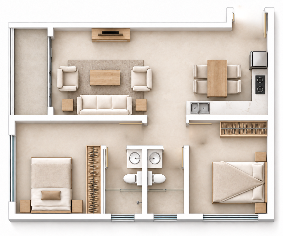 Chelsea Manor A6 · 2BR