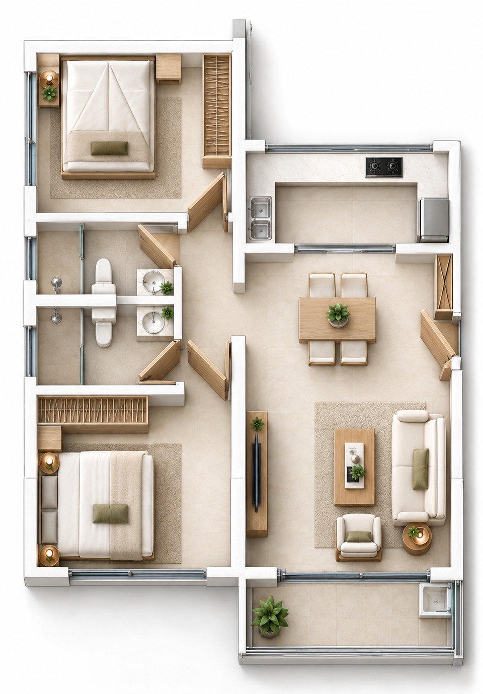 Oxford Garden A11 · 2BR