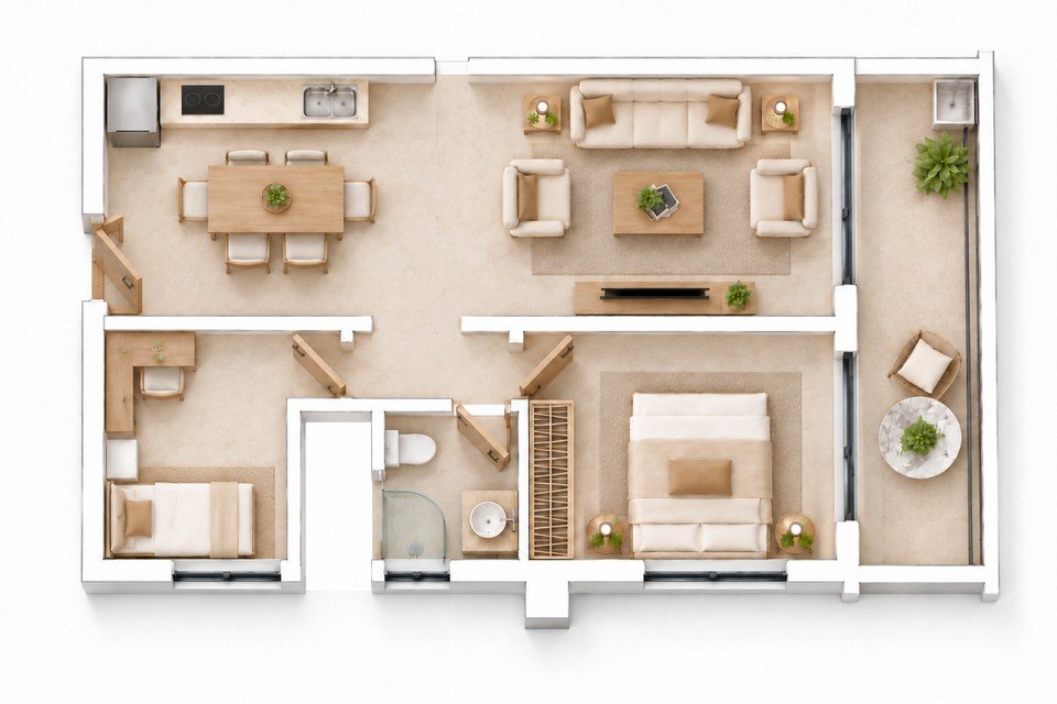 Oxford Garden A5 · 2BR