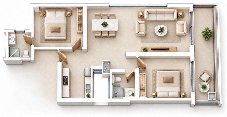 Oxford Garden A6 · 2BR