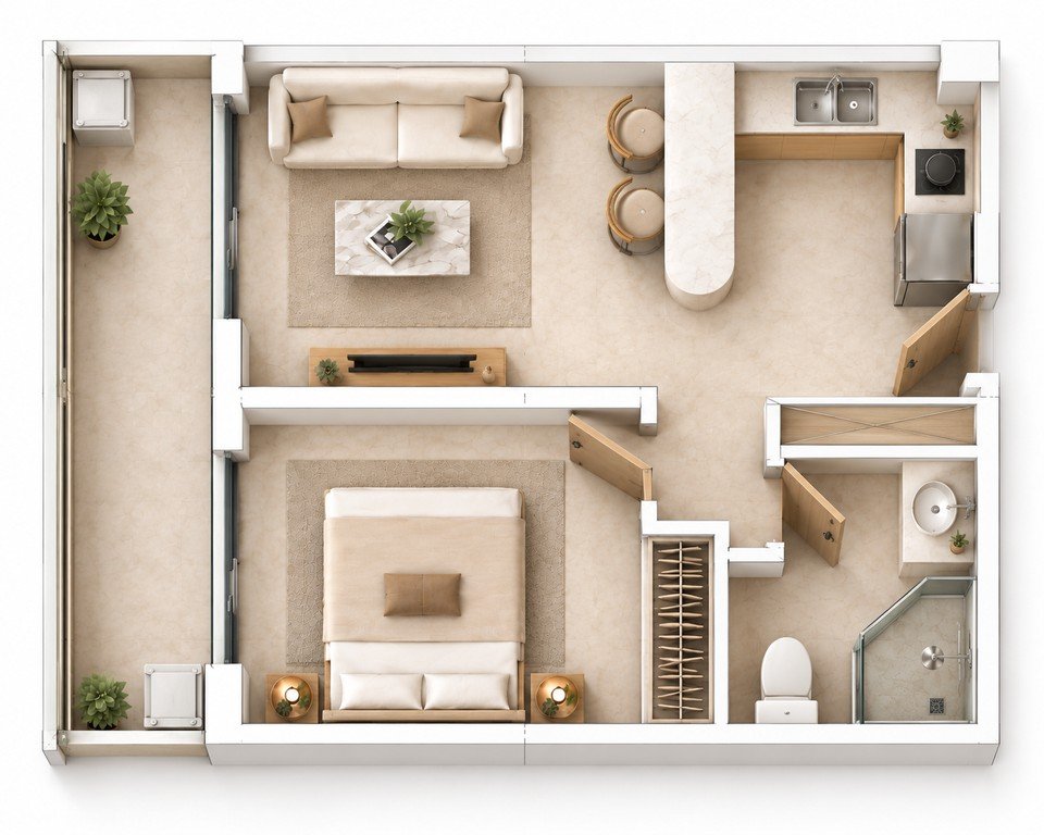 Oxford Garden A8 · 1BR